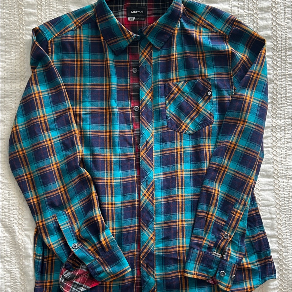 Marmot Multicolor Plaid Shirt